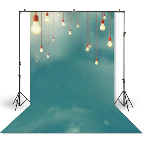 HUAYI Photography Backdrop Newborns Baby Child Photo Booth Background Vintage Hanging Lights Studio Portraits PhotodropXT-4037