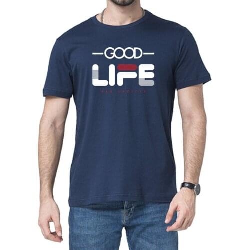 Letter Print T shirt Men Minimalist Harajuku 100% Cotton Brand tshirt Plus Size Casual O-Neck Tops Men Clothing 2019