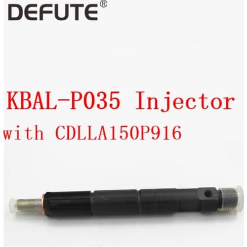 KBAL-P035 Injector with CDLLA150P916 diesel spray nozzle for Yunnei Power 4102