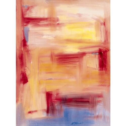 Chinese contemporary art canvas paintings posters frameless paintings masterpiece impression of fobbiden city landscape abstract