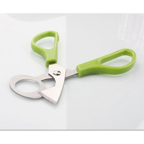 By dhl 100pcs Egg shells Scissors Cracker Opener Cigar Cutter Stainless Steel Blade Tool Household Tool Scissors