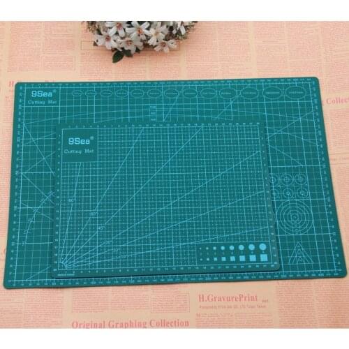 PVC Cutting Mat A3 A4 A5 Pad Patchwork Cut Pad A3 Patchwork Tools Manual DIY Tool Cutting Board Double-sided Self-healing Books