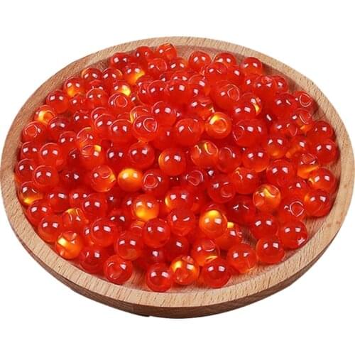 10Pcs/Set 11.5mm Resin Round Beads Cheongsam Pearlescent Small Buttons Imitation Jade Partial Holes for DIY Sewing