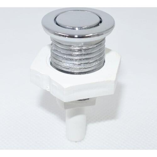 Massage Bathtub hardware,Chrome-plated straight bubble air nozzle,Bathtub accessories 25mm face Air jet