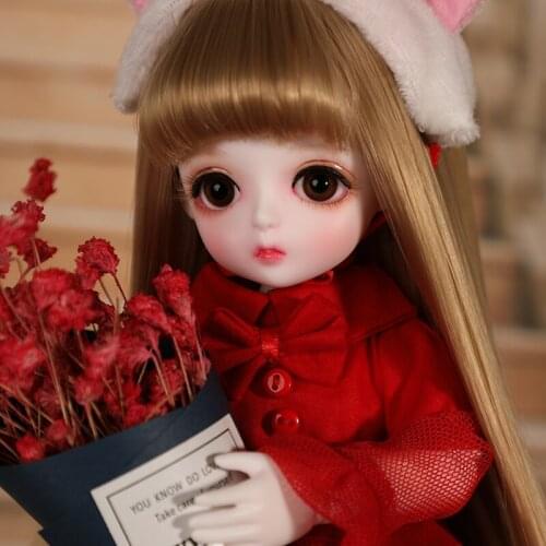 Full Set 1/6 BJD Doll Fashion LOVELY Lina Miu Resin Joint Doll Baby Girl Birthday Christmas Gift Present