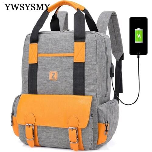 2020 New Casual Simple Men and Women Backpack High School Student Schoolbag Travel Backpack Children School Bags Kids Backpack