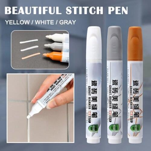 Professional Pre-Mixed Ceramic Tile Grout Repair Tube White Grey Grout Pen Tile Stitch Pen Restore Tiles Gap плиточный шов