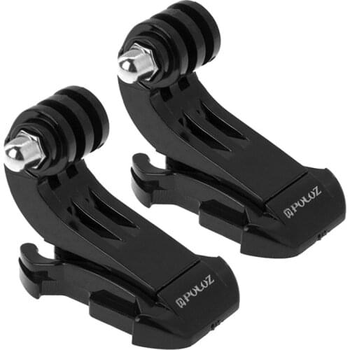 PULUZ For GoPro Accessories 2PCs/ Pack Vertical Surface J-Hook Buckle Mount Set for GoPro HERO5 HERO4Session HERO 5 4 3+ 3 2 SJ4