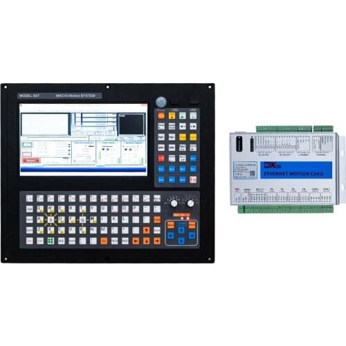 Factory price PC based CNC control system mach3 4axis cnc controller with control panel and card