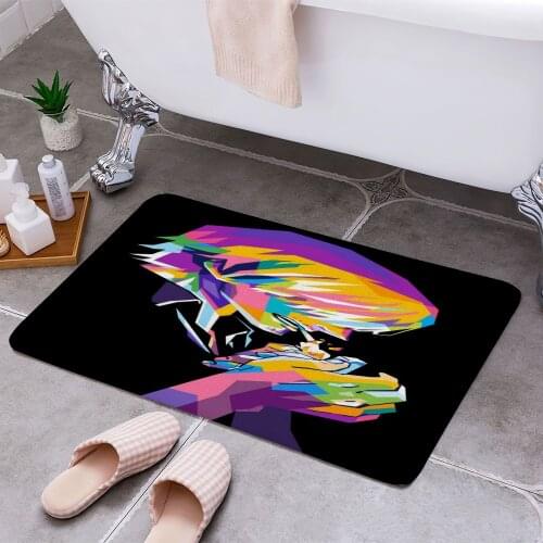 Sanji One Piece Cheaper Anti-slip Modern Area Rugs Living Room Balcony Bathroom Printed Carpet Doormat Hallway Bath Mat