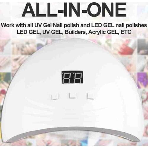 88W Uv Led Nail Lamp with Leds for Manicure Gel Nail Dryer Drying Nail Polish Lamp 30S / 60S / 99S Auto Sensor Manicure Tools