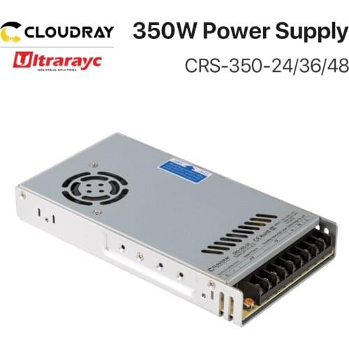 Ultrarayc Switching Power Supply CRS-350 24V 36V 48V 350W 0-15A Single Outpute for Fiber Laser Marking Machine Power System
