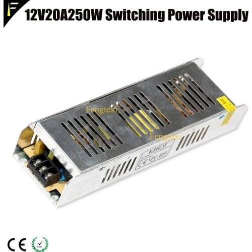 LED Strip Light DIY Part Power Supply 60w5a 120w10a 200w16.7a 360w30a 12v DC Switch Power Source Supply Transformer Small Size
