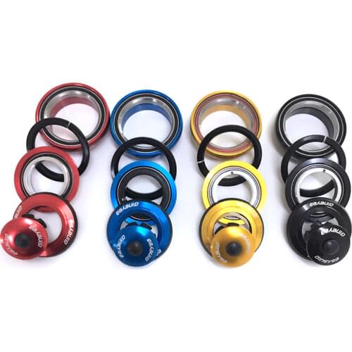 GINEYEA SUNPRO 1-1/8 bike straight head tube convert 1.5 taper fork special bicycle headset 44mm