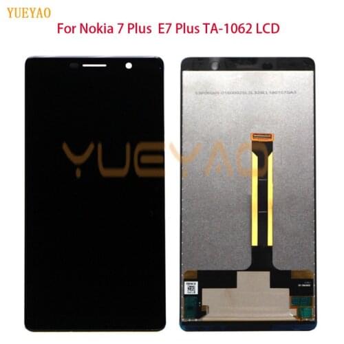 N7 LCD For Nokia 7 plus / E7 Plus TA-1062 TA-1046 TA-1055 LCD Display Touch Screen Digitizer