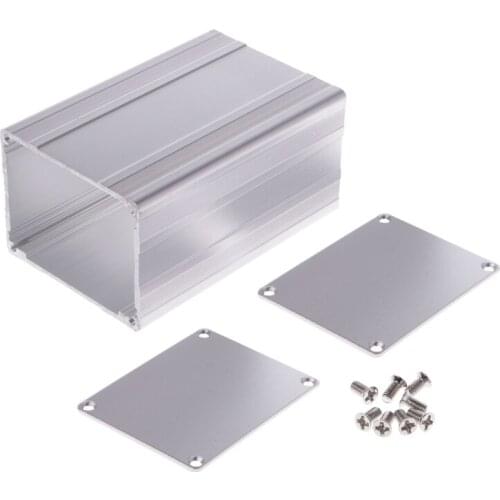 100x65x50mm DIY Aluminum Enclosure Case Electronic Project PCB Instrument Box