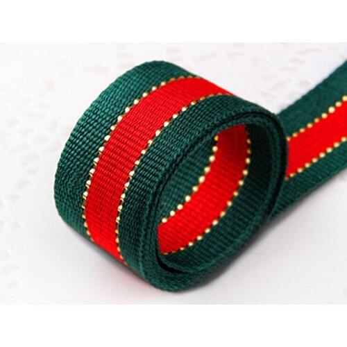 11yards 20mm Polyester Printing Christmas Grosgrain Ribbons DIY Xmas Party Wrapping Decor Supplies Material