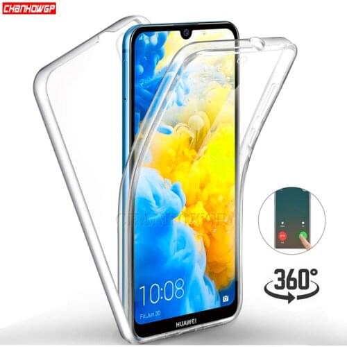 360 Clear Front Back Case For Huawei P30 P20 P Smart Y9 Y7 Y6 Pro 2019 Y5 Prime 2018 Honor 10 Lite 8A 8X Nova 3i Full Cover