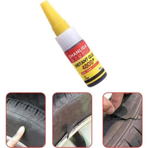 480s black super glue car car rubber repair tire glue window tire repair glue tool accessories