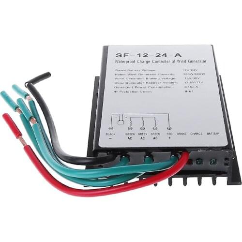 600W 12V/24V Waterproof Wind Turbine Generator Charge Controller Wind Controller Drop Ship