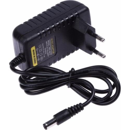 100-240V Power Supply Adapter EU Plug Switching AC DC Converter 6V 1A 1000mA Charger 5.5 x 2.5mm