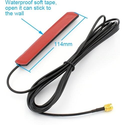 Car navigation wifi antenna 2.4G patch wireless antenna router network card high gain omnidirectional pin