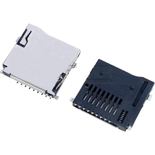 Free shipping 20PCS Phone memory card connector Microsd TF deck since the bomb