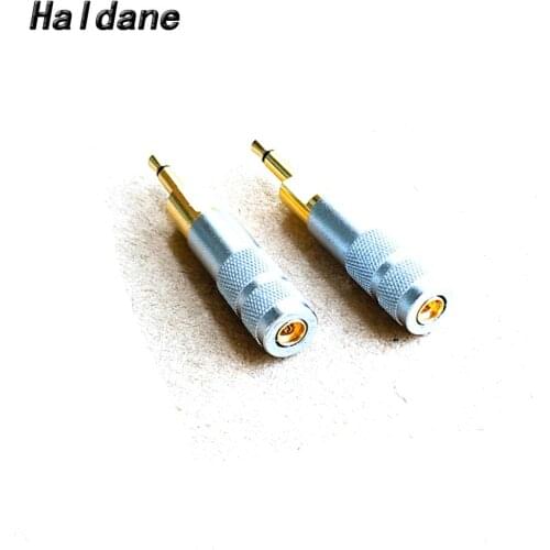 Free Shipping Haldane one pair Headphone Plug for HD700 HD 700 M1060 M1060c Male to MMCX Female Converter Adapter