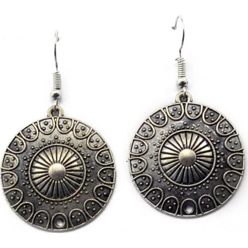 Bohemian India Jhumka Statement Earrings Geometric Drop Pendientes Oorbellen Hippie Tribal Afghan Gypsy Jewelry brinco africa