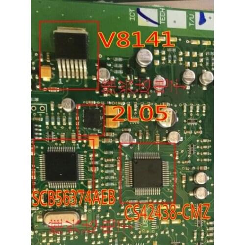 SCB56374AEB NCV8141 2L05 CS42438-CMZ 4 piece set Audio Amplifier Chip for Maserati power amplifier common problems new original