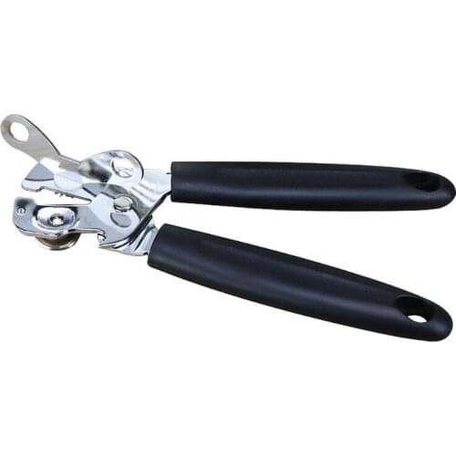 50pcs/lot Quality Stainless Steel Can Opener Professional Manual Tin Opener Side Cut Can Opener Kitchen Craft Wholesale