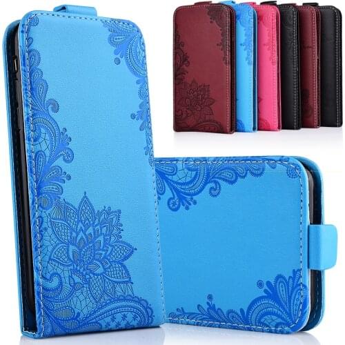 Flip Leather case For Highscreen Power Rage Evo Back cover Fashion Lovely Cartoon Painting Phone bag Cover