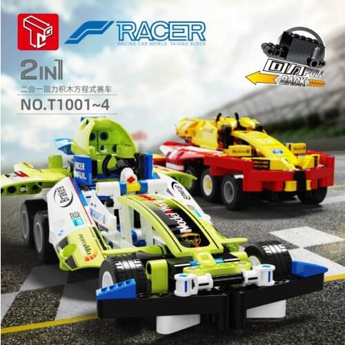 Simulation Formula F1 Racing Car Model Building BlocksTechnical Series Bricks Creator Car Toys Kids Birthday Boys Gifts