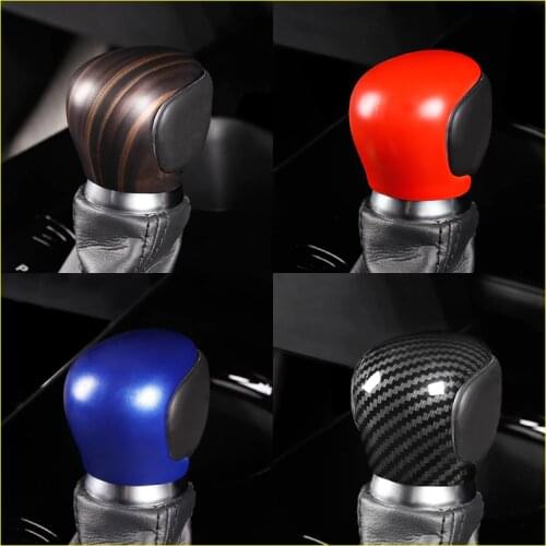 Gear Shift Knob Trim Cover For Toyota CHR 2018 Interior Car Gear Shift Head Decoration Sticker For Toyota C-HR 2017 2018 2019