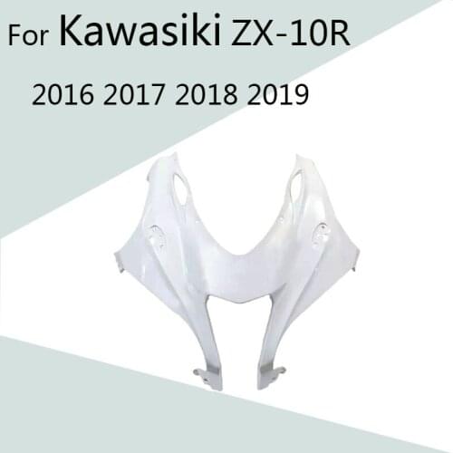 For Kawasiki ZX-10R 2016 2017 2018 2019 Motorcycle Head Fairing Nose Front Upper ABS Injection Fairing ZX10 R 16-19 Accessories