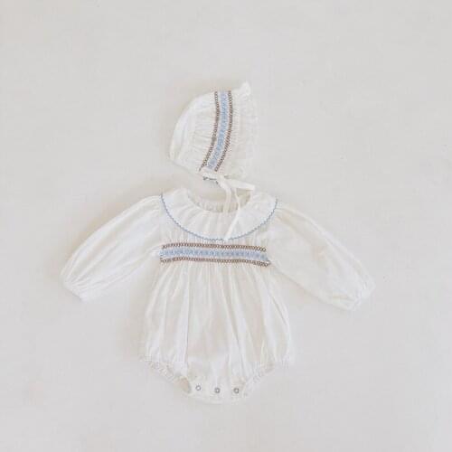 Baby Girl Clothes Newborn Baby Romper Infant Baby Girl Boy Romper Long Sleeve Princess Baby Clothes Cotton Baby Sunsuit Jumpsuit