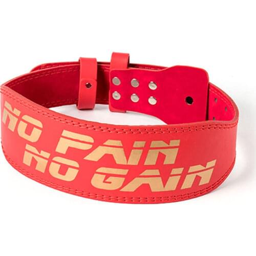 Gym Weight Lifting Belt Pu Leather Deadlift Beach Press Pull Up Bodybuilding Fitness Powerlifting Waist Support