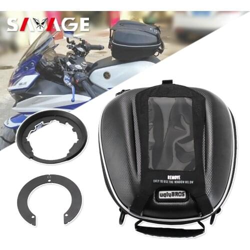 Tank Bag For YAMAHA YZF R1 R6 R25 R3 MT25 MT03 MT09 FZ09 MT10 TDM900 Motorcycle Multi-Function Phone Navigation Luggage Bags