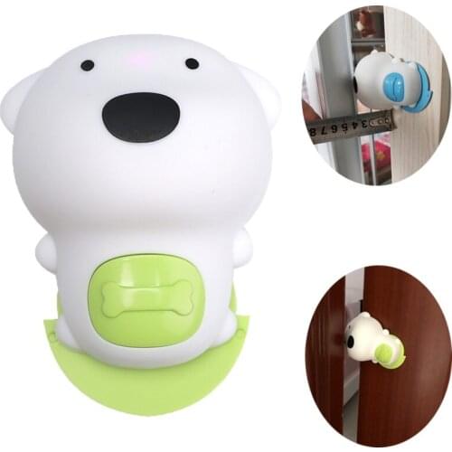 1PC Door Stop Collision Wind Anti-squeeze Door Lock Baby Safety Lock Anti-collision Anti-grip Door Stop Mute close