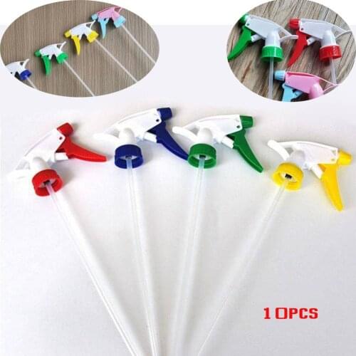 10x Car Manual Sprayer Industrial Chemical Resistant Adjustable Drink Bottle Trigger Spray Heads Nozzle Garden Cleaning Watering