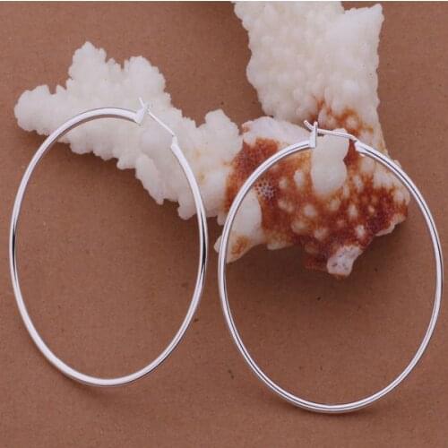 AE569 Trendy wholesale r earrings , r fashion jewelry , bright loop /bwoaknva bxbakoiar plated