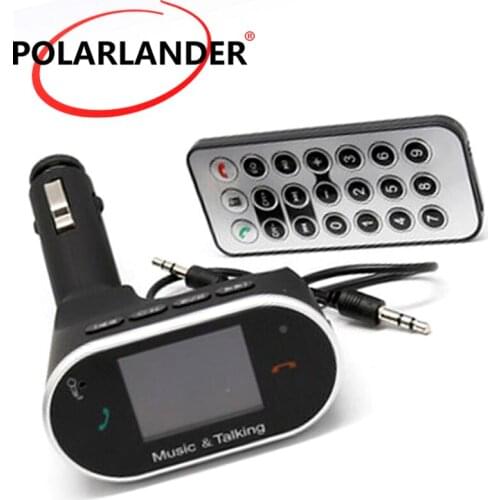Car Bluetooth FM Transmitter Kit MP3 PlayerModulator Handsfree LCD with Dual USB Charger