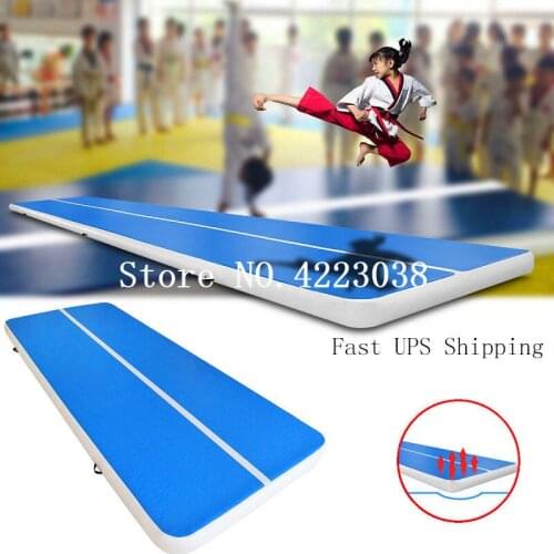 7*1*0.2M Inflatable Gymnastics Mattress Gym Tumble Airtrack Floor Yoga Olympics Tumbling Air Track For Training