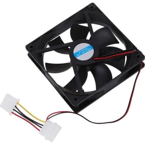 Computer PC Case 4 Pin Cool Cooler Cooling Fan 120mm