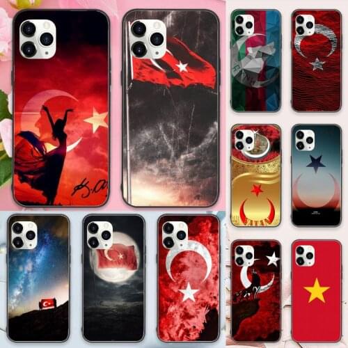 National flag azerbaijan Phone Case for iPhone 11 12 mini pro XS MAX 8 7 6 6S Plus X 5S SE 2020 XR Luxury brand shell funda