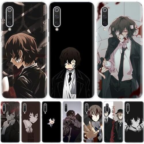 Anime Bungou Stray Dogs Dazai Osamu black Phone Case for Xiaomi Redmi Note 9 9S 8T 8 7 8A 7 7A 6 6A 5 5A 4X S2 K20 K30 Pro Fashi