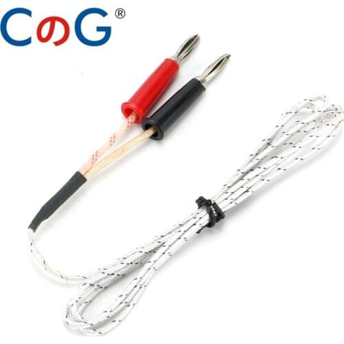 CG TP-01A K-type Thermocouple Sensor Digital Probe Tester 100cm 1M Wire Temperature Measuring 1.4cm Interface Thermocouple