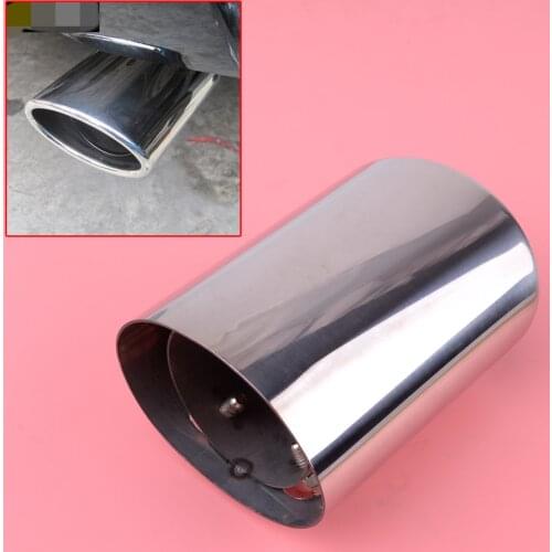 CITALL Stainless Steel Car Rear Exhaust Muffler Tail Pipe End Tip Fit For Toyota Land Cruiser Prado FJ120 2003-2007 2008 2009