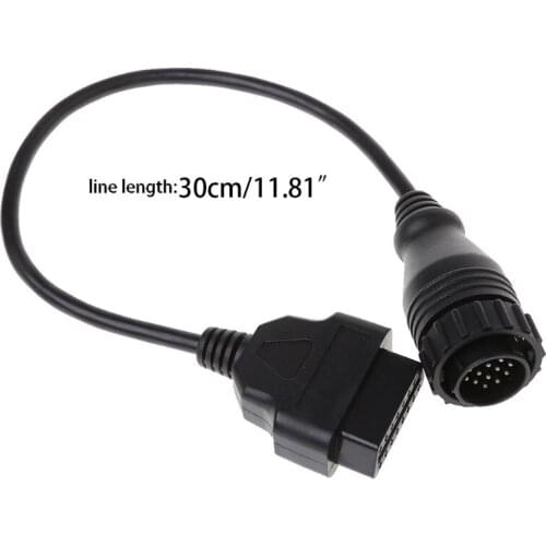 14 Pin To 16 Pin OBD2 Diagnostic Cable Adapter Connector for mercedes benz Sprinter