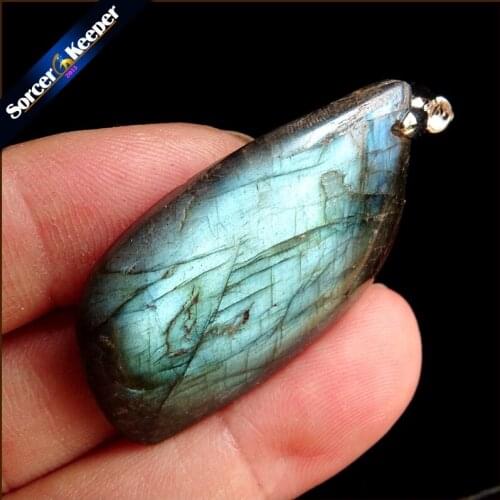 Women & Men Fashion Jewelry Pendants Necklaces With Chain Wholesale Labradorite Moonstone Quartz Stone Colares Femininos AA489